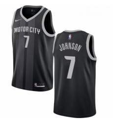 Womens Nike Detroit Pistons 7 Stanley Johnson Swingman Black NBA Jersey City Edition Womens Nike Detroit Pistons 7 Stanley Johnson Swingman Black NBA Jersey City Edition