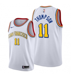 Klay Thompson Golden State Warriors #11 Men 2019-20 Classic Edition Jersey Klay Thompson Golden State Warriors #11 Men 2019-20 Classic Edition Jersey
