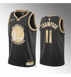Men Golden State Warriors 11 Klay Thompson Black 2024 Select Series Stitched Basketball Jersey Men Golden State Warriors 11 Klay Thompson Black 2024 Select Series Stitched Basketball Jersey