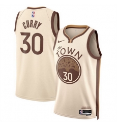 Men Golden State Warriors 30 Stephen Curry Tan 2025 26 City Edition Stitched Basketball Jersey Men Golden State Warriors 30 Stephen Curry Tan 2025 26 City Edition Stitched Basketball Jersey