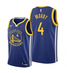 Men Golden State Warriors 4 Moses Moody Blue Men Jersey Men Golden State Warriors 4 Moses Moody Blue Men Jersey