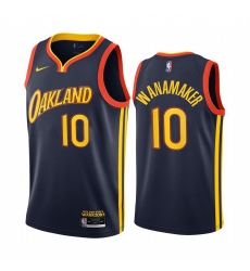 Men Nike Golden State Warriors 10 Brad Wanamaker Navy NBA Swingman 2020 21 City Edition Jersey Men Nike Golden State Warriors 10 Brad Wanamaker Navy NBA Swingman 2020 21 City Edition Jersey