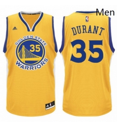 Mens Adidas Golden State Warriors 35 Kevin Durant Swingman Gold NBA Jersey Mens Adidas Golden State Warriors 35 Kevin Durant Swingman Gold NBA Jersey