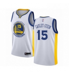 Mens Golden State Warriors 15 Willie Cauley Stein Authentic White Basketball Jersey Association Edition Mens Golden State Warriors 15 Willie Cauley Stein Authentic White Basketball Jersey Association Edition