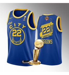 Men's Golden State Warriors #22 Andrew Wiggins 2022 Royal NBA Finals Champions Stitched Jersey Men's Golden State Warriors #22 Andrew Wiggins 2022 Royal NBA Finals Champions Stitched Jersey