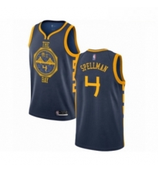 Mens Golden State Warriors 4 Omari Spellman Authentic Navy Blue Basketball Jersey City Edition Mens Golden State Warriors 4 Omari Spellman Authentic Navy Blue Basketball Jersey City Edition