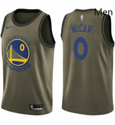Mens Nike Golden State Warriors 0 Patrick McCaw Swingman Green Salute to Service NBA Jersey Mens Nike Golden State Warriors 0 Patrick McCaw Swingman Green Salute to Service NBA Jersey