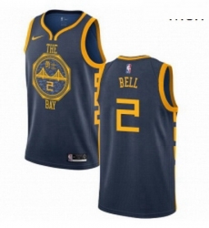 Mens Nike Golden State Warriors 2 Jordan Bell Swingman Navy Blue NBA Jersey City Edition Mens Nike Golden State Warriors 2 Jordan Bell Swingman Navy Blue NBA Jersey City Edition