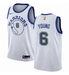 Mens Nike Golden State Warriors 6 Nick Young Authentic White Hardwood Classics NBA Jersey Mens Nike Golden State Warriors 6 Nick Young Authentic White Hardwood Classics NBA Jersey