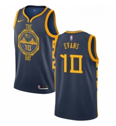 Womens Nike Golden State Warriors 10 Jacob Evans Swingman Navy Blue NBA Jersey City Edition Womens Nike Golden State Warriors 10 Jacob Evans Swingman Navy Blue NBA Jersey City Edition