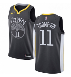 Womens Nike Golden State Warriors 11 Klay Thompson Swingman Black Alternate NBA Jersey Statement Edition Womens Nike Golden State Warriors 11 Klay Thompson Swingman Black Alternate NBA Jersey Statement Edition
