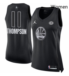 Womens Nike Jordan Golden State Warriors 11 Klay Thompson Swingman Black 2018 All Star Game NBA Jersey Womens Nike Jordan Golden State Warriors 11 Klay Thompson Swingman Black 2018 All Star Game NBA Jersey