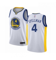 Youth Golden State Warriors 4 Omari Spellman Swingman White Basketball Jersey Association Edition Youth Golden State Warriors 4 Omari Spellman Swingman White Basketball Jersey Association Edition