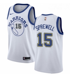 Youth Nike Golden State Warriors 15 Latrell Sprewell Swingman White Hardwood Classics NBA Jersey Youth Nike Golden State Warriors 15 Latrell Sprewell Swingman White Hardwood Classics NBA Jersey