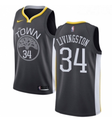 Youth Nike Golden State Warriors 34 Shaun Livingston Swingman Black Alternate NBA Jersey Statement Edition Youth Nike Golden State Warriors 34 Shaun Livingston Swingman Black Alternate NBA Jersey Statement Edition