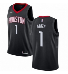 Mens Nike Houston Rockets 1 Trevor Ariza Authentic Black Alternate NBA Jersey Statement Edition Mens Nike Houston Rockets 1 Trevor Ariza Authentic Black Alternate NBA Jersey Statement Edition