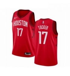 Mens Nike Houston Rockets 17 PJ Tucker Red Swingman Jersey Earned Edition Mens Nike Houston Rockets 17 PJ Tucker Red Swingman Jersey Earned Edition
