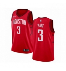 Mens Nike Houston Rockets 3 Chris Paul Red Swingman Jersey Earned Edition Mens Nike Houston Rockets 3 Chris Paul Red Swingman Jersey Earned Edition