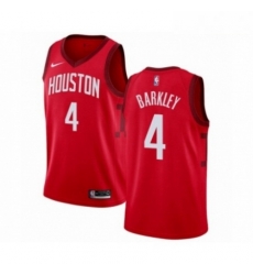 Mens Nike Houston Rockets 4 Charles Barkley Red Swingman Jersey Earned Edition Mens Nike Houston Rockets 4 Charles Barkley Red Swingman Jersey Earned Edition