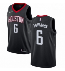 Mens Nike Houston Rockets 6 Vincent Edwards Swingman Black NBA Jersey Statement Edition Mens Nike Houston Rockets 6 Vincent Edwards Swingman Black NBA Jersey Statement Edition