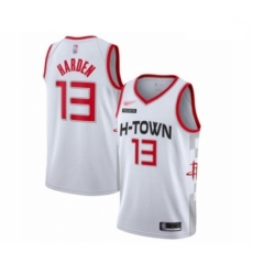 Rockets 13 James Harden White Basketball Swingman City Edition 2019 20 Jersey Rockets 13 James Harden White Basketball Swingman City Edition 2019 20 Jersey