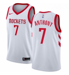 Youth Nike Houston Rockets 7 Carmelo Anthony Swingman White NBA Jersey Association Edition Youth Nike Houston Rockets 7 Carmelo Anthony Swingman White NBA Jersey Association Edition