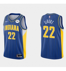 Men Indiana Pacers 22 Caris LeVert 2020 21 Blue City Edition Swingman Stitched Jersey Men Indiana Pacers 22 Caris LeVert 2020 21 Blue City Edition Swingman Stitched Jersey
