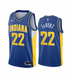 Men Nike Indiana Pacers 22 Caris LeVert Blue NBA Swingman 2020 21 City Edition Jersey Men Nike Indiana Pacers 22 Caris LeVert Blue NBA Swingman 2020 21 City Edition Jersey