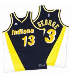 Mens Adidas Indiana Pacers 13 Paul George Swingman NavyGold Throwback NBA Jersey Mens Adidas Indiana Pacers 13 Paul George Swingman NavyGold Throwback NBA Jersey