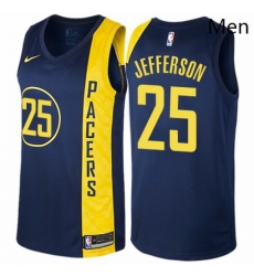 Mens Nike Indiana Pacers 25 Al Jefferson Swingman Navy Blue NBA Jersey City Edition Mens Nike Indiana Pacers 25 Al Jefferson Swingman Navy Blue NBA Jersey City Edition