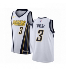 Mens Nike Indiana Pacers 3 Joe Young White Swingman Jersey Earned Edition Mens Nike Indiana Pacers 3 Joe Young White Swingman Jersey Earned Edition