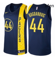 Mens Nike Indiana Pacers 44 Bojan Bogdanovic Authentic Navy Blue NBA Jersey City Edition Mens Nike Indiana Pacers 44 Bojan Bogdanovic Authentic Navy Blue NBA Jersey City Edition