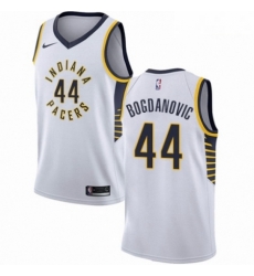 Mens Nike Indiana Pacers 44 Bojan Bogdanovic Swingman White NBA Jersey Association Edition Mens Nike Indiana Pacers 44 Bojan Bogdanovic Swingman White NBA Jersey Association Edition