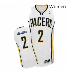 Womens Adidas Indiana Pacers 2 Darren Collison Authentic White Home NBA Jersey Womens Adidas Indiana Pacers 2 Darren Collison Authentic White Home NBA Jersey
