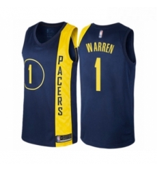 Womens Indiana Pacers 1 TJ Warren Swingman Navy Blue Basketball Jersey City Edition Womens Indiana Pacers 1 TJ Warren Swingman Navy Blue Basketball Jersey City Edition