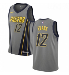 Womens Nike Indiana Pacers 12 Tyreke Evans Swingman Gray NBA Jersey City Edition Womens Nike Indiana Pacers 12 Tyreke Evans Swingman Gray NBA Jersey City Edition