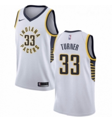 Womens Nike Indiana Pacers 33 Myles Turner Swingman White NBA Jersey Association Edition Womens Nike Indiana Pacers 33 Myles Turner Swingman White NBA Jersey Association Edition