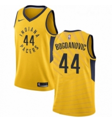 Womens Nike Indiana Pacers 44 Bojan Bogdanovic Authentic Gold NBA Jersey Statement Edition Womens Nike Indiana Pacers 44 Bojan Bogdanovic Authentic Gold NBA Jersey Statement Edition