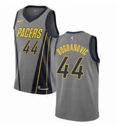 Womens Nike Indiana Pacers 44 Bojan Bogdanovic Swingman Gray NBA Jersey City Edition Womens Nike Indiana Pacers 44 Bojan Bogdanovic Swingman Gray NBA Jersey City Edition