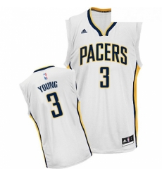 Youth Adidas Indiana Pacers 3 Joe Young Swingman White Home NBA Jersey Youth Adidas Indiana Pacers 3 Joe Young Swingman White Home NBA Jersey