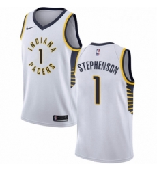Youth Nike Indiana Pacers 1 Lance Stephenson Swingman White NBA Jersey Association Edition Youth Nike Indiana Pacers 1 Lance Stephenson Swingman White NBA Jersey Association Edition