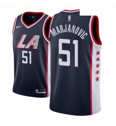 Men NBA 2018 19 Los Angeles Clippers 51 Boban Marjanovic City Edition Navy Jersey Men NBA 2018 19 Los Angeles Clippers 51 Boban Marjanovic City Edition Navy Jersey