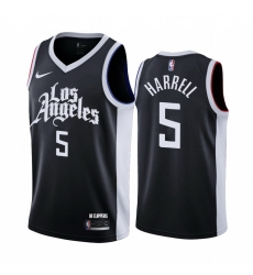 Men Nike Los Angeles Clippers 5 Montrezl Harrell Black NBA Swingman 2020 21 City Edition Jersey Men Nike Los Angeles Clippers 5 Montrezl Harrell Black NBA Swingman 2020 21 City Edition Jersey