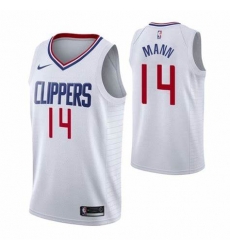 Men Nike Los Angeles Clippers Terance Mann 14 Stitched NBA Jersey White Men Nike Los Angeles Clippers Terance Mann 14 Stitched NBA Jersey White
