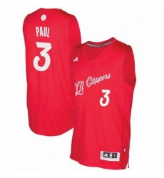 Mens Adidas Los Angeles Clippers 3 Chris Paul Swingman Red 2016 2017 Christmas Day NBA Jersey Mens Adidas Los Angeles Clippers 3 Chris Paul Swingman Red 2016 2017 Christmas Day NBA Jersey