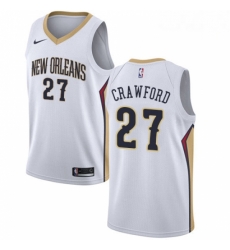 Mens Nike New Orleans Pelicans 27 Jordan Crawford Swingman White Home NBA Jersey Association Edition Mens Nike New Orleans Pelicans 27 Jordan Crawford Swingman White Home NBA Jersey Association Edition