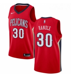Mens Nike New Orleans Pelicans 30 Julius Randle Swingman Red NBA Jersey Statement Edition Mens Nike New Orleans Pelicans 30 Julius Randle Swingman Red NBA Jersey Statement Edition