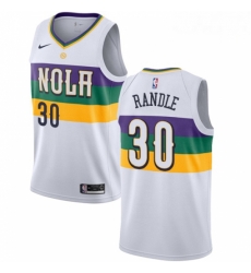 Mens Nike New Orleans Pelicans 30 Julius Randle Swingman White NBA Jersey City Edition Mens Nike New Orleans Pelicans 30 Julius Randle Swingman White NBA Jersey City Edition
