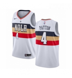 Mens Nike New Orleans Pelicans 4 Elfrid Payton White Swingman Jersey Earned Edition Mens Nike New Orleans Pelicans 4 Elfrid Payton White Swingman Jersey Earned Edition