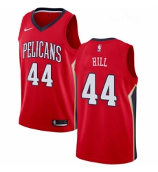 Mens Nike New Orleans Pelicans 44 Solomon Hill Swingman Red Alternate NBA Jersey Statement Edition Mens Nike New Orleans Pelicans 44 Solomon Hill Swingman Red Alternate NBA Jersey Statement Edition